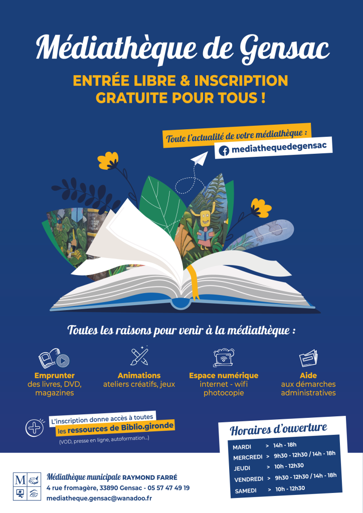 Médiathèque de Gensac