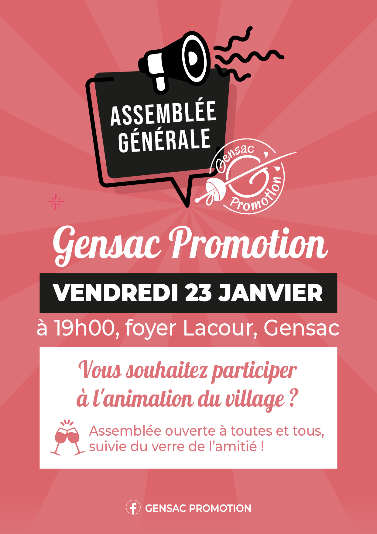 Assemblée générale de Gensac Promotion