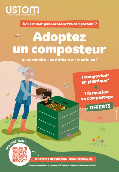 [USTOM] Adoptez un composteur !