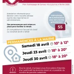 Permanences en avril pour récupérer son certificat d'adressage