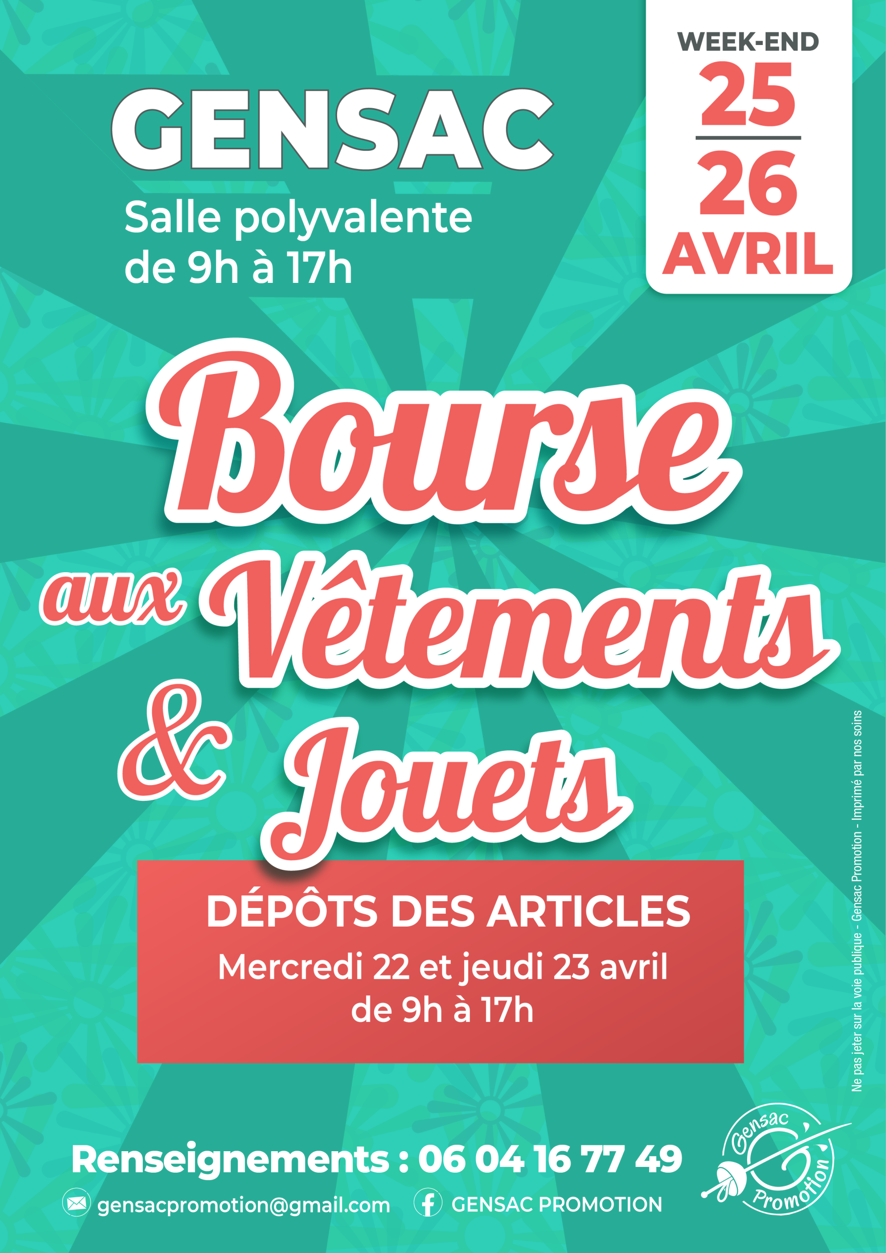 Bourse du printemps de Gensac Promotion