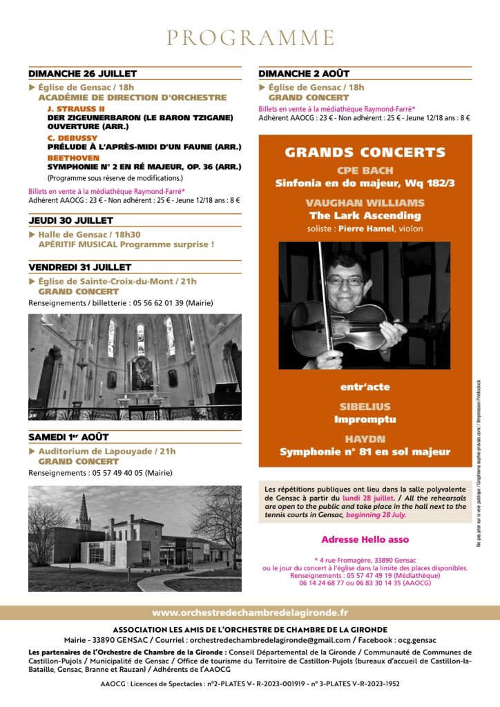 39ᵉ Festival de Gensac