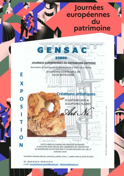 Journées Eurpéennes du Patrimoine à Gensac