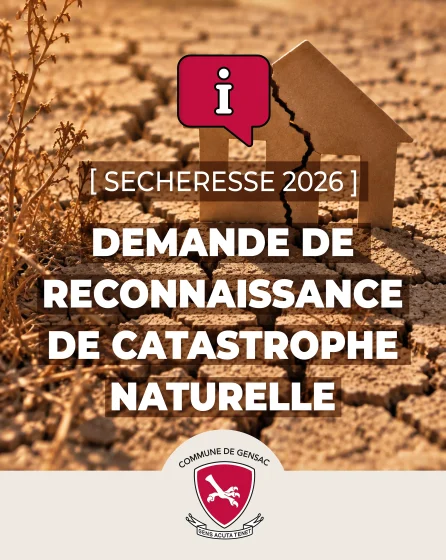 [SECHERESSE 2026] Des fissures sur votre habitation ?